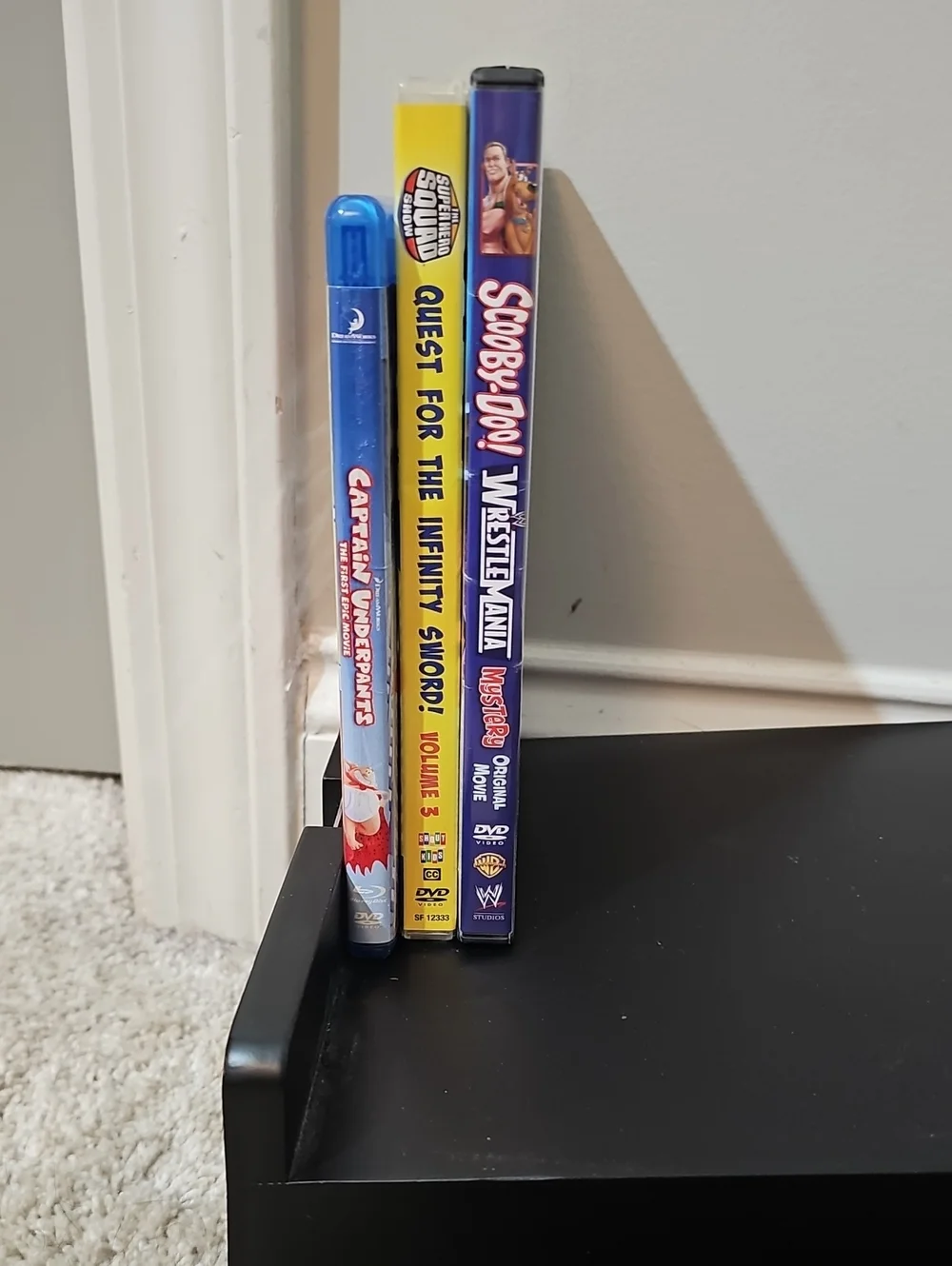 Scooby-Doo WrestleMania & Kids DVD Bundle - Blue, Yellow, Purple